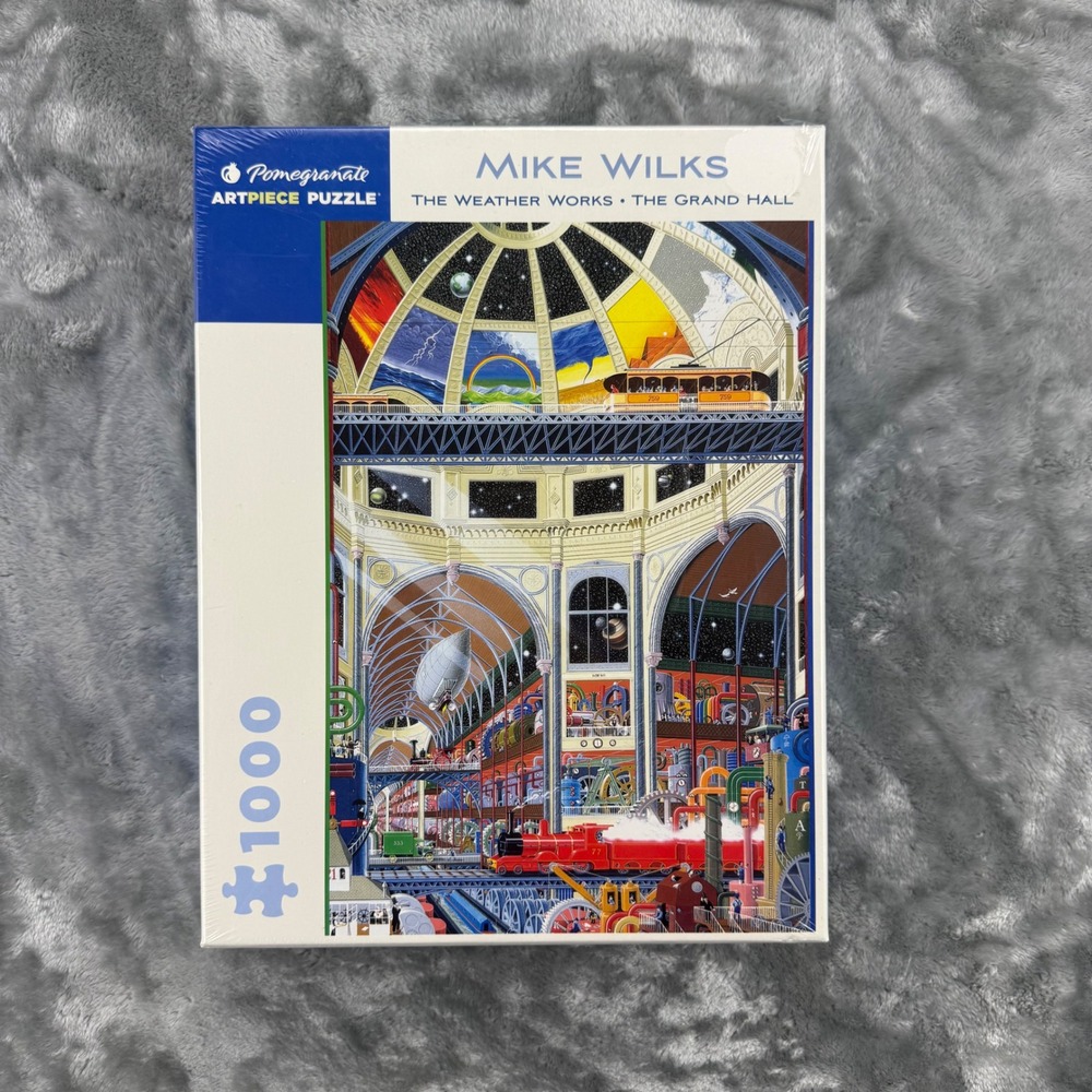Pomegranate Mike Wilks The Weather Works The Grand Hall 1000 Piece Puzzle AA1115